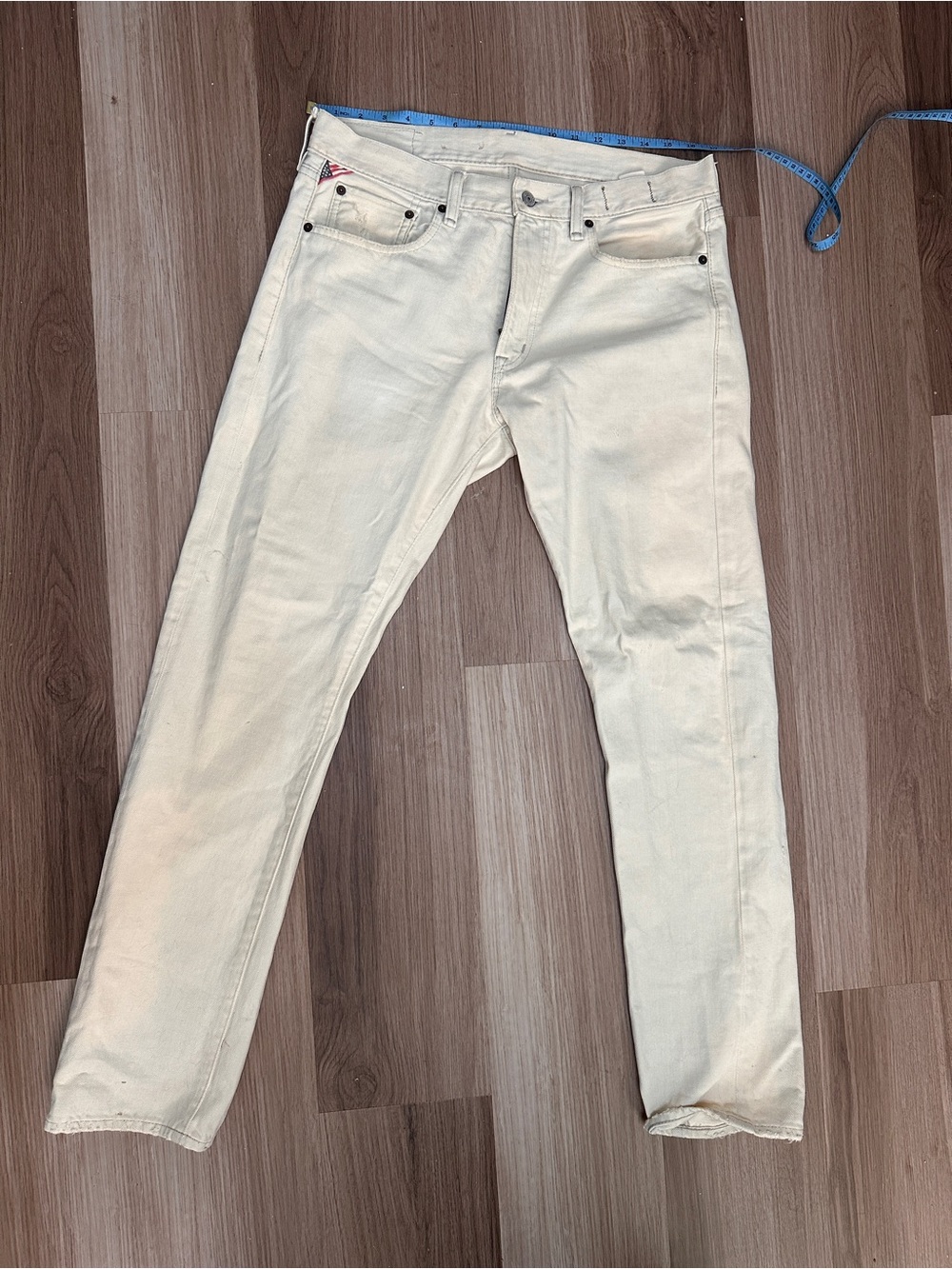 Denim & Supply Ralph Lauren Slim Jeans in Cream